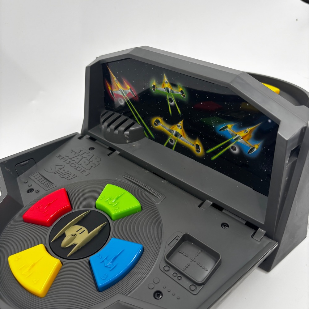 Star Wars Episode I Simon Electronic Memory Game Tiger Electronics 1999 Vintage - Picture 5 of 10